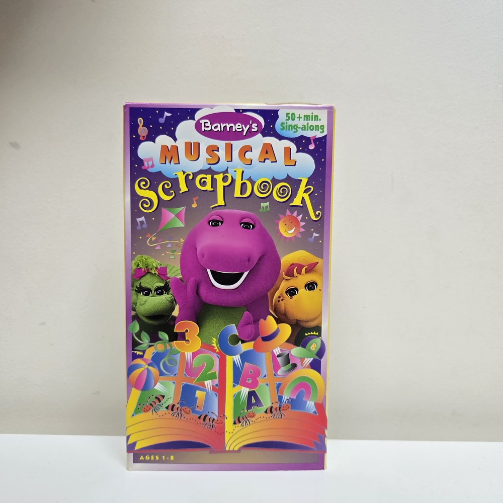Barney's Musical Scrapbook VHS